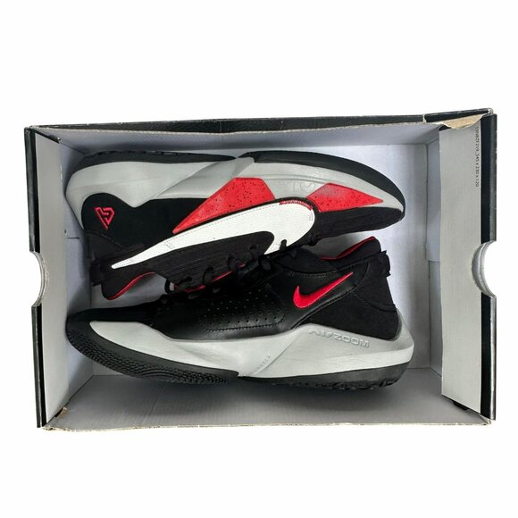 ⭐Nike Zoom Freak 2 Bred Sz 11.5 Women Basketball Shoes Sneakers Black CK5424-003 - Picture 7 of 10